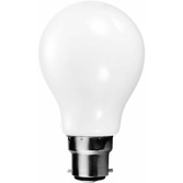 Photograph: 9W B22 OPAL DIMMABLE LED GLS LAMP - 4000K