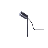 Photograph: Adjustable Outdoor Ground Spike Spotlight In Black - IP65