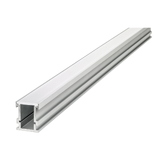 Photograph: Aluminium LED Strip Profile Indoor Floor Recessed 1M With Frosted Diffuser 21.3 X 26.1MM For Max 12MM Width Strip