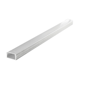 Photograph: Aluminium LED Strip Profile Surface Mount 2M With Frosted Diffuser 18.6 X 12.5MM For Max 14MM Width Strip