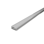 Photograph: Aluminium LED Strip Profile Surface Mounted 1M Frosted Diffuser IP65 18 X 8MM