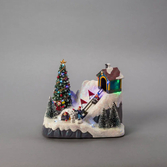 Photograph: B/O Winter village, Multi colour Led, music timer, Indoor