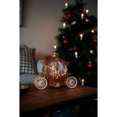 Photograph: B/O WL red Old Style Wagon with Santa Timer 5H 3xAA&USB