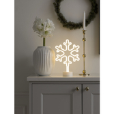 Photograph: Battery Operated LED Snowflake Christmas Table Light