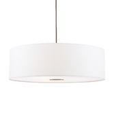 Photograph: Dar 60cm Isla Easy Fit Pendant Ivory Shade - Shade Only