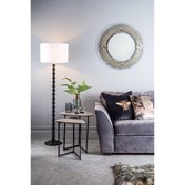 Photograph: Dar Azana AZA4922 Floor Lamp In Black Ash Finish Base Only