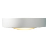 Photograph: Dar Catalan CAT072 White Ceramic Wall Light