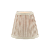 Photograph: Dar Didina Natural Linen Tapered Drum Shade - 15cm