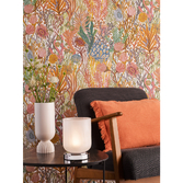 Photograph: Dar Echo Wireless Rechargeable Table Lamp Polished Chrome With Ribbed Glass - Touch Dimmer 3000K Warm White LED