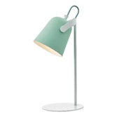 Photograph: Dar Effie EFF4124 Pale Green & White Task Lamp