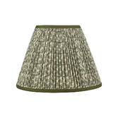 Photograph: Dar Esther Green Cotton Empire Shade 30cm