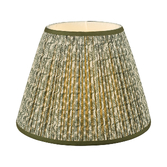 Photograph: Dar Esther Green Cotton Empire Shade 35cm