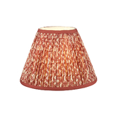 Photograph: Dar Esther Red Cotton Empire Shade 25cm