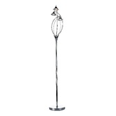 Photograph: Dar Luther LUT4950 Polished Chrome 3 Light Floor Lamp