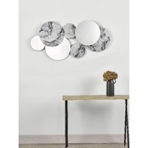 Photograph: Dar Meco Rectangle Black Marble Effect Mirror