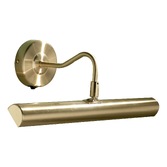 Photograph: Dar Onedin ONE6741 Satin Brass Finish 2 Light Picture Light