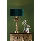 Photograph: Dar Palm Gold Finish Table Lamp - Base Only