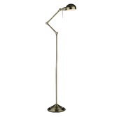 Photograph: Dar Ranger RAN4975 Antique Brass Finish Floor Lamp