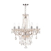 Photograph: Dar Raphael RAP0506 Polished Chrome 5 Light Chandelier