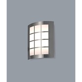 Photograph: Deco Allegra D0264 Stainless Steel LED Exterior Wall Light - IP44 4000K