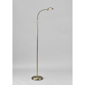 Photograph: Deco Bamberg D0121 Antique Brass Flexible Floor Lamp