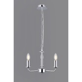 Photograph: Deco Banyan D0354 Polished Chrome 3 Light Pendant