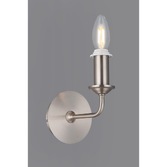 Photograph: Deco Banyan D0362 Satin Nickel Single Wall Light