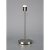 Photograph: Deco Carlton D0374 Satin Nickel Large Table Lamp - Base Only