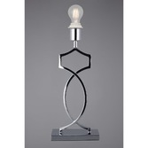 Photograph: Deco Courtyard D0345 Polished Chrome Table Lamp - Base Only