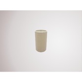 Photograph: Deco Serena D0312 12cm Nude Beige Faux Silk Fabric Cylinder Shade With Moonlight Inner