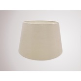 Photograph: Deco Sutton D0304 45cm Nude Beige Faux Silk Fabric Shade With Moonlight Inner