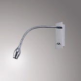 Photograph: Deco Winslow D0182 Polished Chrome LED Flexible Wall Light