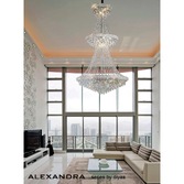 Photograph: Diyas Alexandra IL31454 Polished Chrome 29 Light Crystal Chandelier