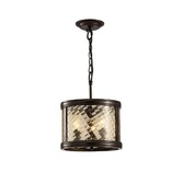 Photograph: Diyas Asia IL31676 Oiled Bronze 3 Light Pendant