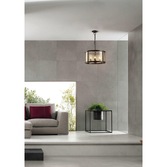 Photograph: Diyas Asia IL31677 Oiled Bronze 4 Light Pendant