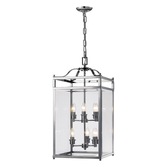 Photograph: Diyas Aston IL31104 Polished Chrome 6 Light Pendant