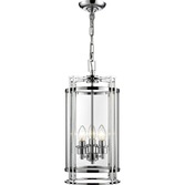 Photograph: Diyas Eaton IL31082 Polished Chrome 3 Light Pendant