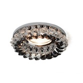 Photograph: Diyas IL30805SM Clear & Smoked Crystal Downlight