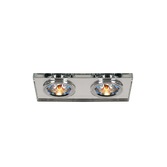 Photograph: Diyas IL30807CH Rectangular Crystal Recessed Downlight