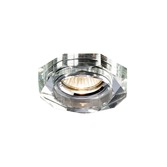 Photograph: Diyas IL30823CH Hexagonal Crystal Recessed Downlight