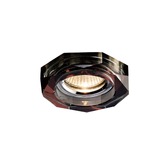 Photograph: Diyas IL30823PU Hexagonal Purple Crystal Recessed Downlight