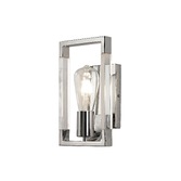 Photograph: Diyas IL32784 Canto Polished Nickel/Acrylic Single Wall Light