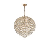 Photograph: Diyas IL32810 Coniston French Gold 12 Light Crystal Pendant