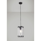 Photograph: Diyas IL32855 Canto Graphite Single Pendant