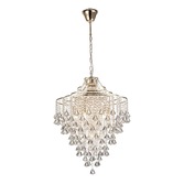 Photograph: Diyas Inina IL32772 French Gold 7 Light Crystal Pendant