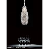 Photograph: Diyas Kudo IL60005 Polished Chrome Crystal Non-Electric Shade