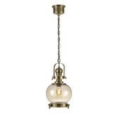 Photograph: Diyas Riley IL31596 Antique Brass Small Ball Single Pendant