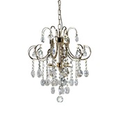 Photograph: Diyas Rosina IL32054 French Gold 5 Light Crystal Chandelier