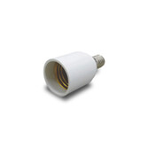 Photograph: Elements E14 to E27 Lamp Socket Converter White