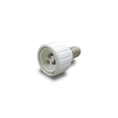 Photograph: Elements E14 to GU10 Lamp Socket Converter White